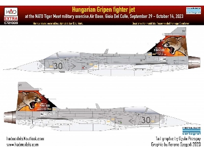 Jas-39 Gripen Tigermeet 2023 Hunaf - zdjęcie 1