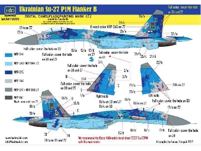 Su-27 P1m Digital Camouflage - zdjęcie 1