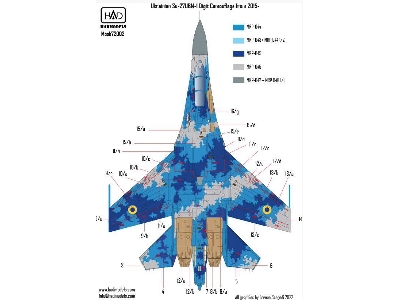 Su-27 Ub Digital Camouflage - zdjęcie 2