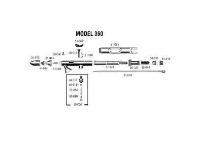 Aerograf 360 Universal - Zestaw Cs - zdjęcie 2
