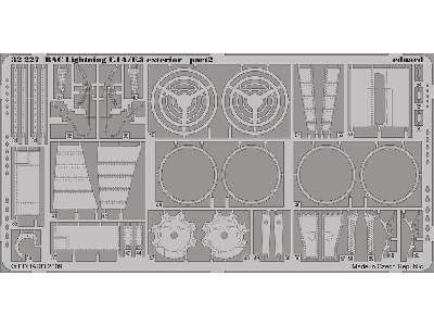  BAC Lightning F.1A/ F.3 exterior 1/32 - Trumpeter - blaszki - zdjęcie 3