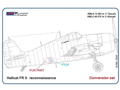 Grumman Hellcat Fr Ii Reconnaissance Conversion Set - zdjęcie 3