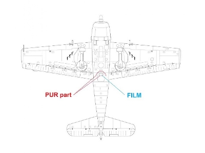 Grumman Hellcat Fr Ii Reconnaissance Conversion Set - zdjęcie 4