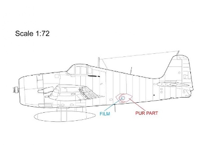 Grumman Hellcat Fr Ii Reconnaissance Conversion Set - zdjęcie 5