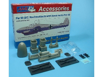 Focke-wulf Fw-58 B/C Nachtschlacht With Bomb Racks Etc 50 (For Azur, Fromm And Special Hobby Kits) - zdjęcie 2