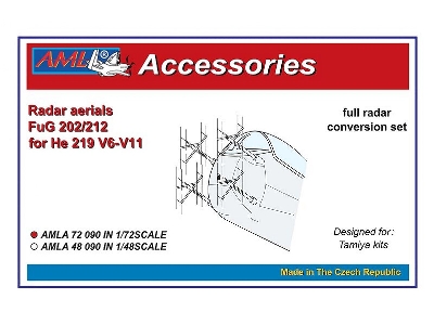 Radar Aerials Fug 202/212 For Heinkel He-219 V6-v11 (Designed To Be Used With Tamiya Kits) - zdjęcie 1