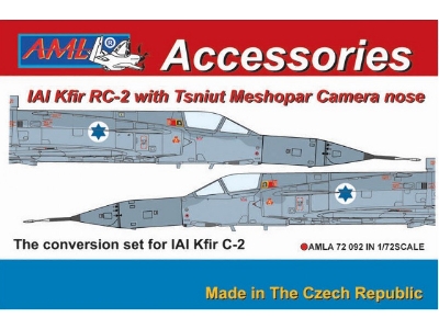 Iai Kfir Rc-2 - Tsniut Meshopar Camera Nose Conversion Set - zdjęcie 1