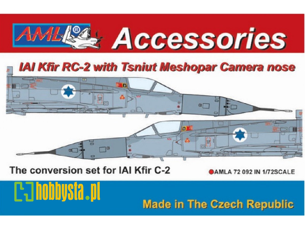 Iai Kfir Rc-2 - Tsniut Meshopar Camera Nose Conversion Set - zdjęcie 1 Iai Kfir Rc-2 - Tsniut Meshopar Camera Nose Conversion Set - zdjęcie 1