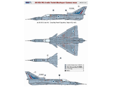Iai Kfir Rc-2 - Tsniut Meshopar Camera Nose Conversion Set - zdjęcie 4