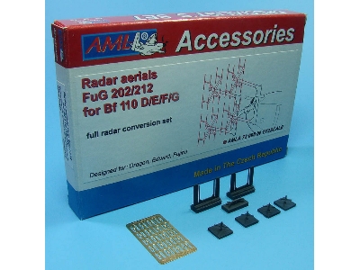 Messerschmitt Bf-110 D/E/F/G - Full Radar Aerials Conversion Fug 202/212 (For Dragon, Eduard And Fujimi Kits) - zdjęcie 2