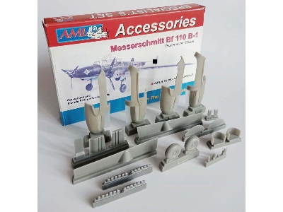 Messerschmitt Bf-110b-1 - Conversion Set (Designed To Be Used With Eduard Kits) - zdjęcie 2