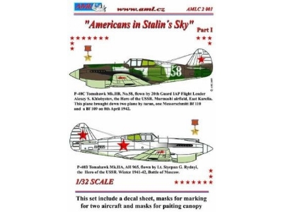 Curtiss P-40 B/C - American's In Stalin's Sky Part 1Â (Designed To Be Used With Trumpeter Kits) - zdjÄ™cie 2