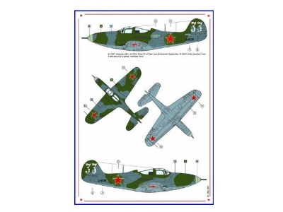 Bell P-39 Q/N And p-47 D-10 - American's In Stalin's Sky Part 2 (Designed To Be Used With Special Hobby Kits) - zdjęcie 6