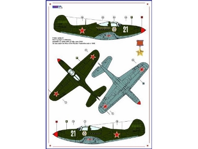 Curtiss P-40 C and Bell P-39 N - Americans In Stalins Skys Part 3 (For Special Hobby And Trumpeter Kits) - zdjęcie 2