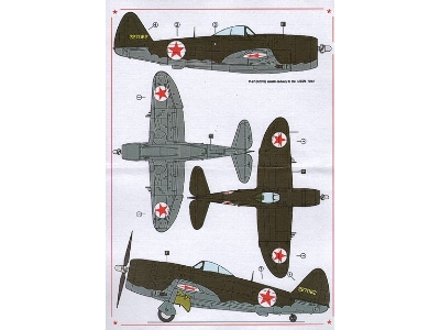 Curtiss P-40 E & Republic P-47 D-27re - americans In Stalin's Sky part Iv - zdjęcie 3