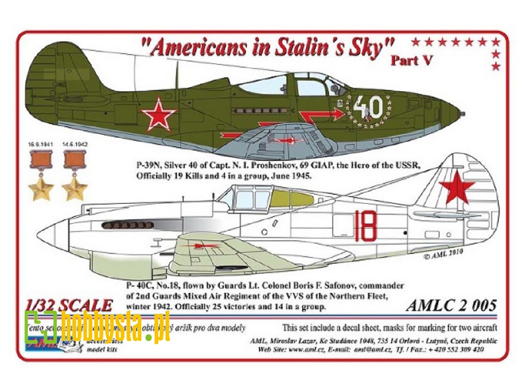 Curtiss P-40 C & Bell P-39 N - Americans In Stalin's Sky Part V - zdjęcie 1 Curtiss P-40 C & Bell P-39 N - Americans In Stalin's Sky Part V - zdjęcie 1