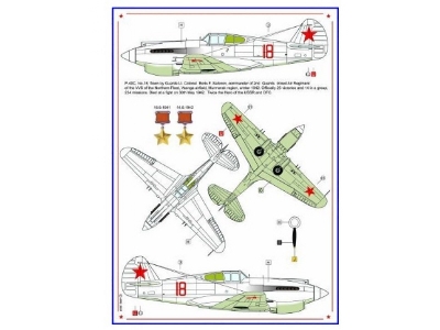 Curtiss P-40 C & Bell P-39 N - Americans In Stalin's Sky Part V - zdjęcie 2