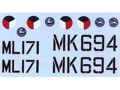 Supermarine Spitfire Mk.Ixc - 2 Decal Versions : Ry-c And ry-e - zdjęcie 4