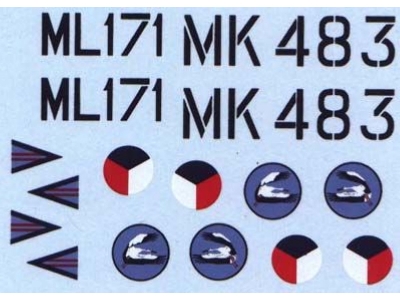 Supermarine Spitfire Mk.Ixc - 2 Decal Versions : Vy - zdjęcie 6