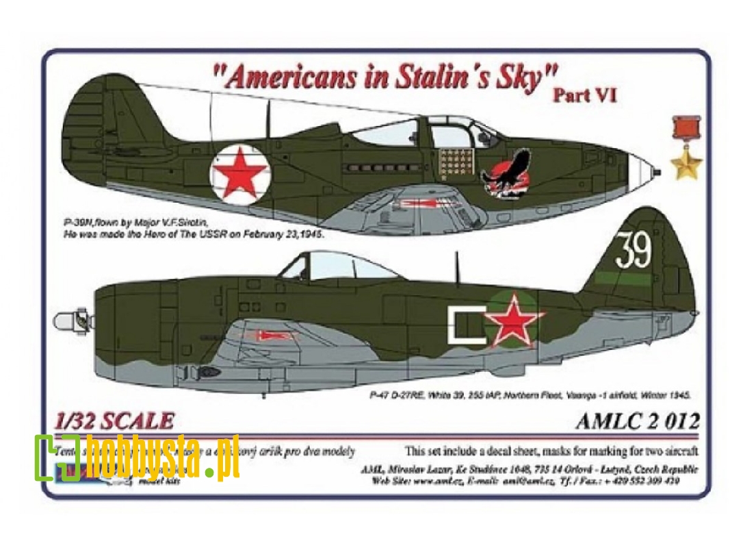 P-39 N Airacobra And p-47 D-27re - americans In Stalin's Sky Part 6 - zdjęcie 1 P-39 N Airacobra And p-47 D-27re - americans In Stalin's Sky Part 6 - zdjęcie 1