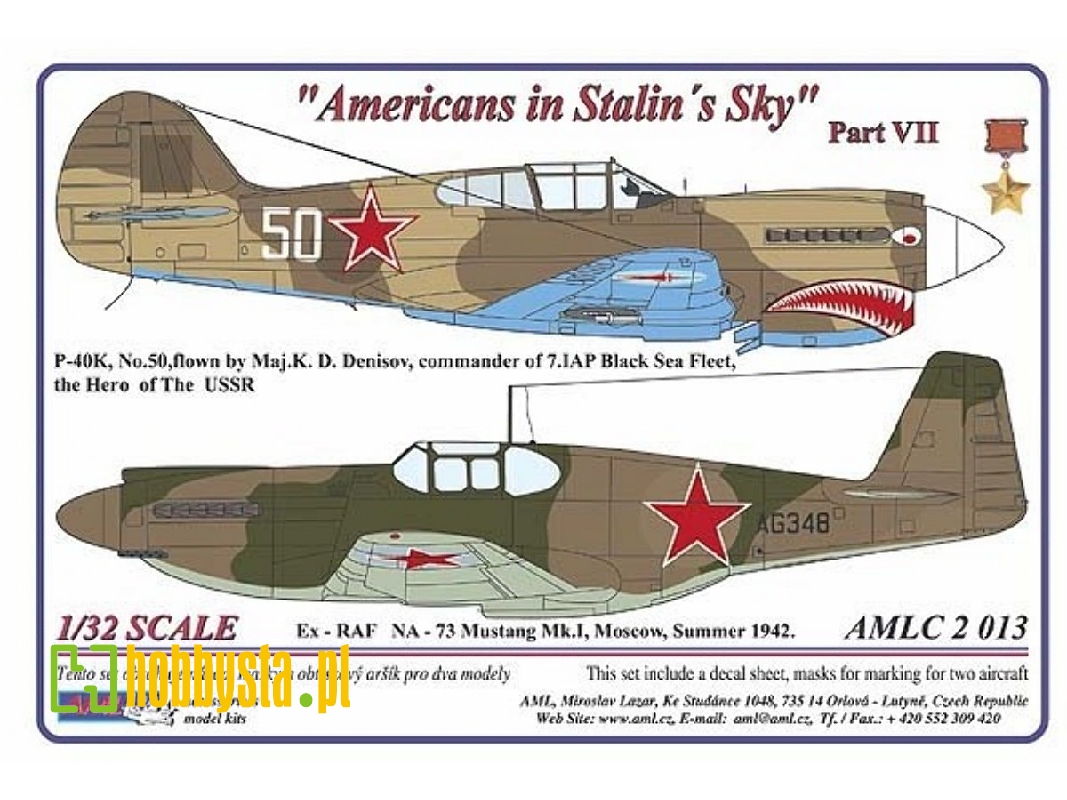 P-40 K and Mustang I Na-73 - americans In Stalins Sky Part 7 - zdjęcie 1 P-40 K and Mustang I Na-73 - americans In Stalins Sky Part 7 - zdjęcie 1
