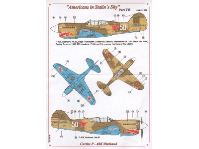 P-40 K and Mustang I Na-73 - americans In Stalins Sky Part 7 - zdjęcie 2