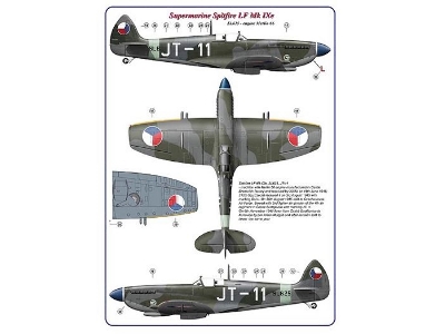 312 Squadron Raf - part Ii / 2 Decal Version For supermarine Spitfire Lf Mk.Ixe - zdjęcie 3