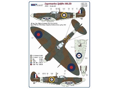 303 Squadron Raf (Polish) - Supermarine Spitfire Mk.Iib Flown A Czech Pilot Sgt.J.Balejka - zdjęcie 5