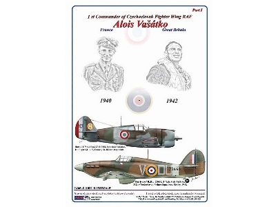 Alois Vasatko - 1st Commander Of Czechoslovak Wing Raf Part 1 - zdjęcie 1