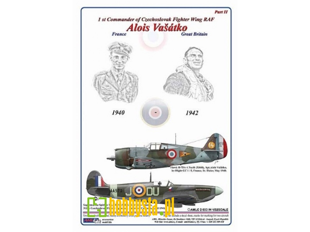 Alois Vašátko - 1st Commander Of Czechoslovak Wing Raf, Part Ii - zdjęcie 1 Alois Vašátko - 1st Commander Of Czechoslovak Wing Raf, Part Ii - zdjęcie 1