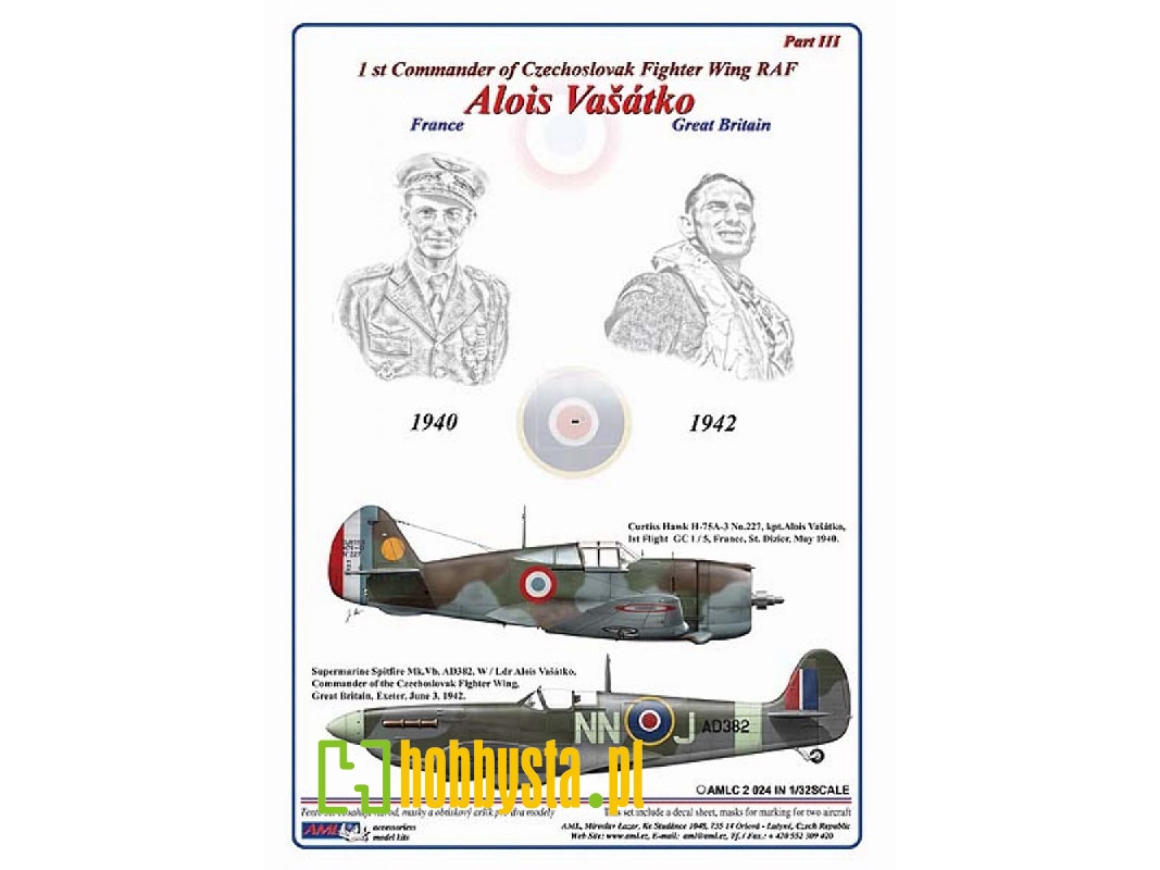 Alois Vasatko - 1st Commander Of Czechoslovak Wing Raf Part 3 - zdjęcie 1 Alois Vasatko - 1st Commander Of Czechoslovak Wing Raf Part 3 - zdjęcie 1