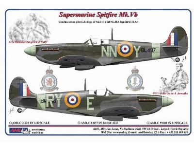 Czechoslovak Pilots & Dogs Of No.310 And No.313 Squadron Raf - zdjęcie 1