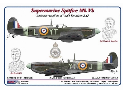 Czechoslovak Pilots Of No.65 Squadron Raf - zdjęcie 1