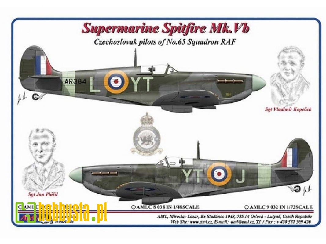 Czechoslovak Pilots Of No.65 Squadron Raf - zdjęcie 1