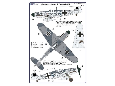 Messerschmitt Bf-109 G-4/R3 - Reconnaissance Version (Aufklärer) - zdjęcie 1