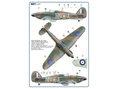 310th Squadron Raf Part Ii - Hawker Hurricane Mk.I Decals And Masks For Nn-a & Nn-p - zdjęcie 2