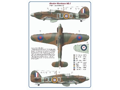 Hawker Hurricane Mk.I - 312 Th Squadron Raf / Duoj & Duoo (Decals And Masks) - zdjęcie 4