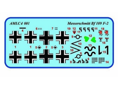 Messerschmitt Bf 109 F-2 (2 Schemes) - zdjęcie 4
