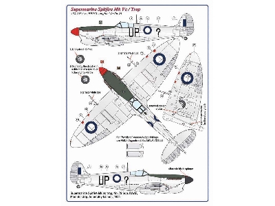 Supermarine Spitfire Mk.V B/C Trop (2 Decal Versions Digital Prints) - zdjęcie 4