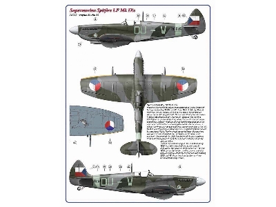 312 Squadron Raf part I - 2 Decal Version: hurricane Mk.I And spitfire Lf Mk.Ixe - zdjęcie 4
