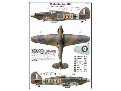 312 Squadron Raf Part Iv - 2 Decal Version:Â hurricane Mk.I AndÂ spitfire F Mk.Ixc - zdjÄ™cie 3