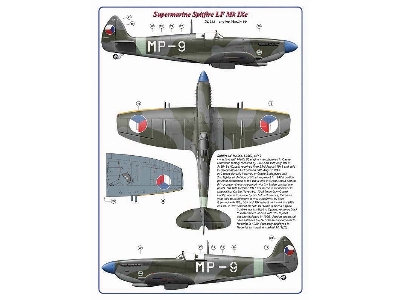 312 Squadron Raf Part V -Â 2 Decal Version:Â spitfire Lf Lr Mkvb AndÂ lf Mk.Ixe - zdjÄ™cie 3