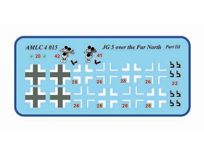 Jg 5 Over The Far North Part Iii - Me-109 G-2 / G-6 (2 Decal Version) - zdjęcie 2