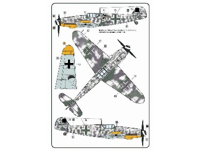 Jg 5 Over The Far North Part Iii - Me-109 G-2 / G-6 (2 Decal Version) - zdjęcie 3