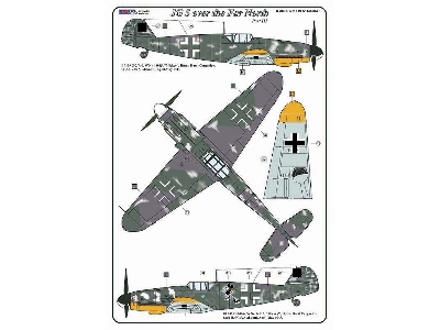 Jg 5 Over The Far North Part Iii - Me-109 G-2 / G-6 (2 Decal Version) - zdjęcie 4