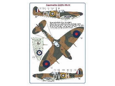 Czechoslovak Commanders In Raf - Hawker Hurricane Mk.Iib And Supermarine Spitfire Mk.I - zdjęcie 3