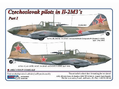 Czechoslovak Pilots In Ilyushin Il-2m3 Part I - zdjęcie 1