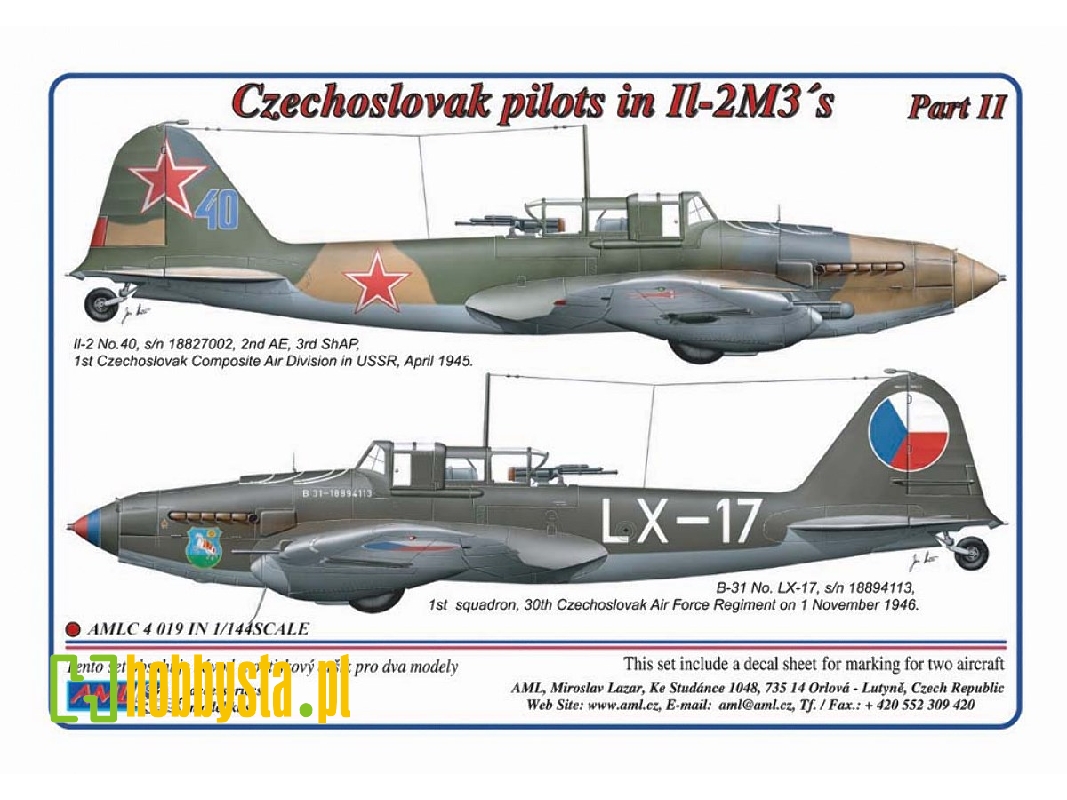 Czechoslovak Pilots In Ilyushin Il-2m3 Part Ii - zdjęcie 1 Czechoslovak Pilots In Ilyushin Il-2m3 Part Ii - zdjęcie 1