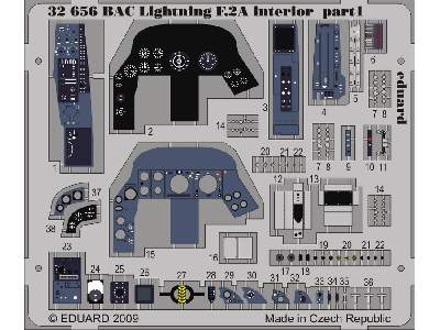  BAC Lightning F.2A interior S. A. 1/32 - Trumpeter - blaszki - zdjęcie 2