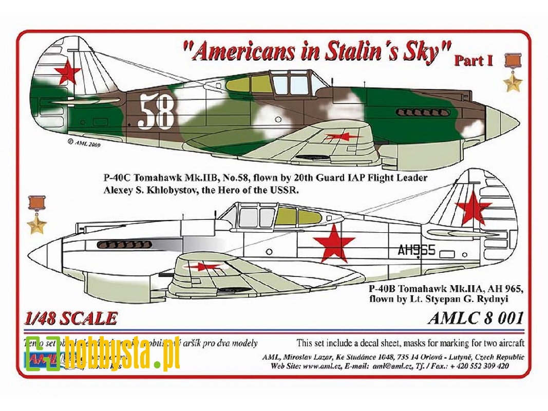 Curtiss P-40 C Tomahawk - Americans In Stalin's Sky Part 1 - zdjęcie 1 Curtiss P-40 C Tomahawk - Americans In Stalin's Sky Part 1 - zdjęcie 1